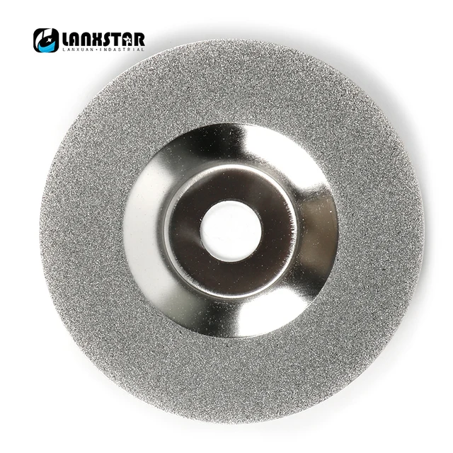 Grind Reduced Sparking Wheel Glass Diamond Grinding Disc 4" Angle