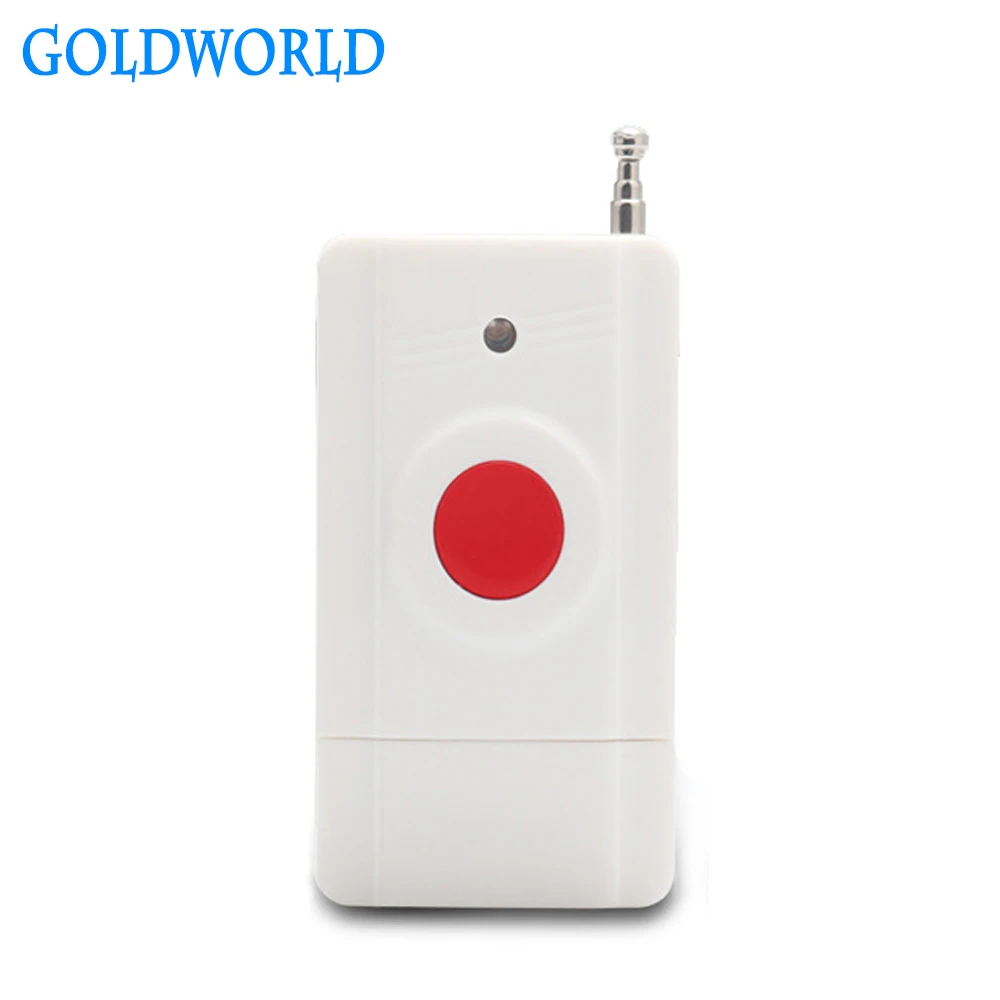 Беспроводная Аварийная кнопка для нашего родного дома сигнализация домашняя система безопасности 433 МГц кнопка паники