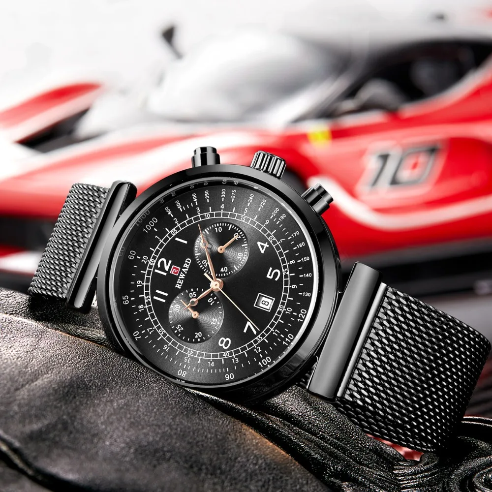 

Men Wrist Watches Stainless Steel Luxury Brand Quartz Date Watch Men Watches relogio Masculino Wristwatch clock 2019 New Fashion