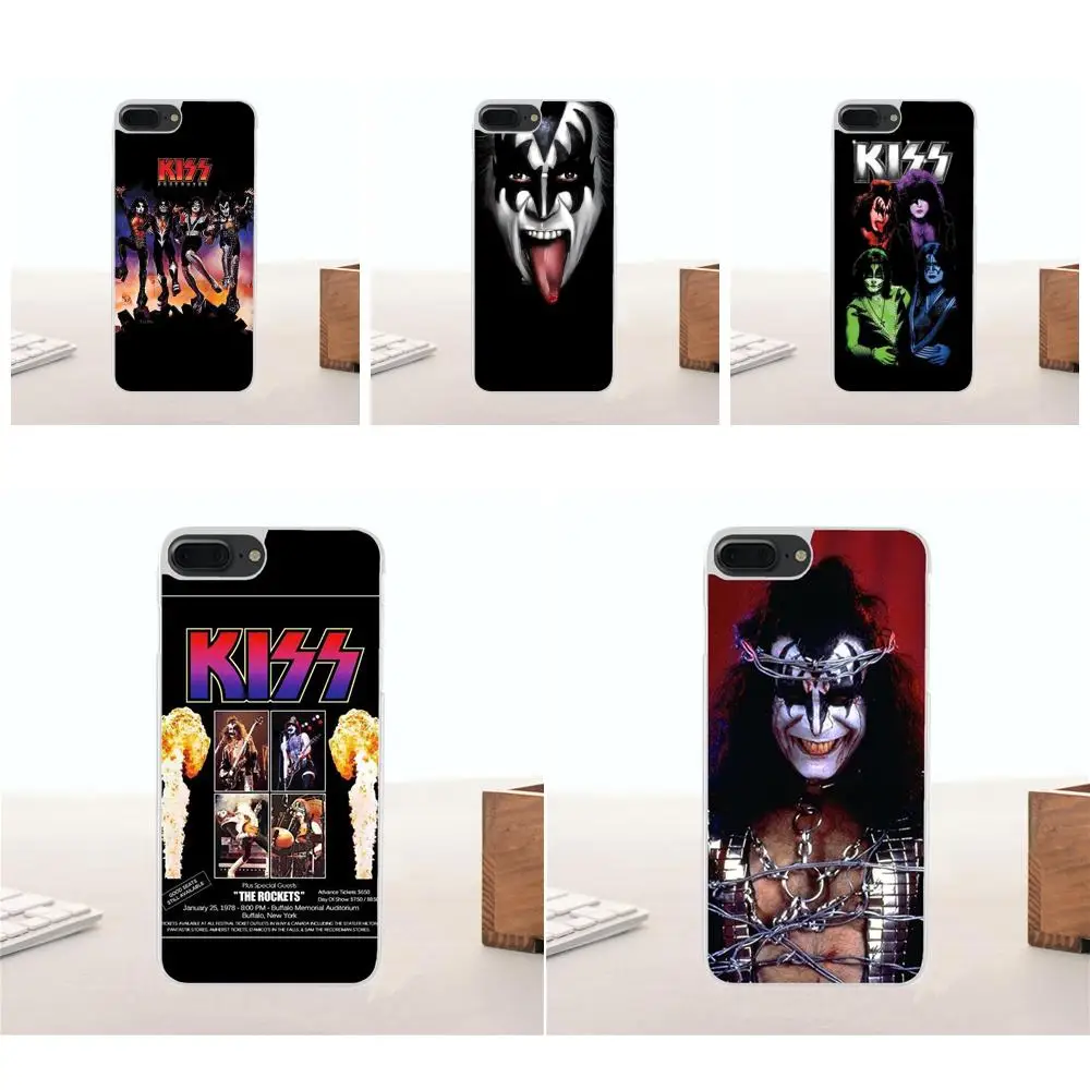 Bixedx рок группы &quotKiss&quot США для Samsung Galaxy A3 A5 A7 J1 J2 J3 J5 J7 2015 2016 2017 мобильный телефон