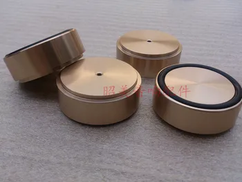 

A Set of Amplifier Full Aluminum Pads 4 pcs Silver / Gold / Black Aluminum Feet Diameter:58mm Height:22mm