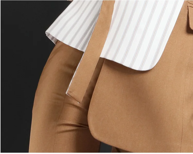 High quality women suits pants suit  Blazer Jacket & Pencil Pant Female Suit Autumn
