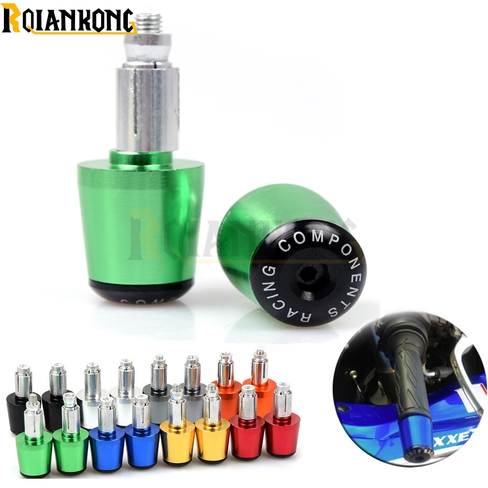 

for Boulevard / Intruder / Volusia V-Strom / DR motorcycle 22mm 7/8"" Handbar Hand Bar Ends motorbike grips bicycle handlebar