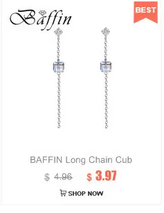 BAFFIN, простая звезда, бусы, ожерелья, подвески, кристаллы от Swarovski, серебряная цепочка, ожерелья для женщин, Офисная бижутерия