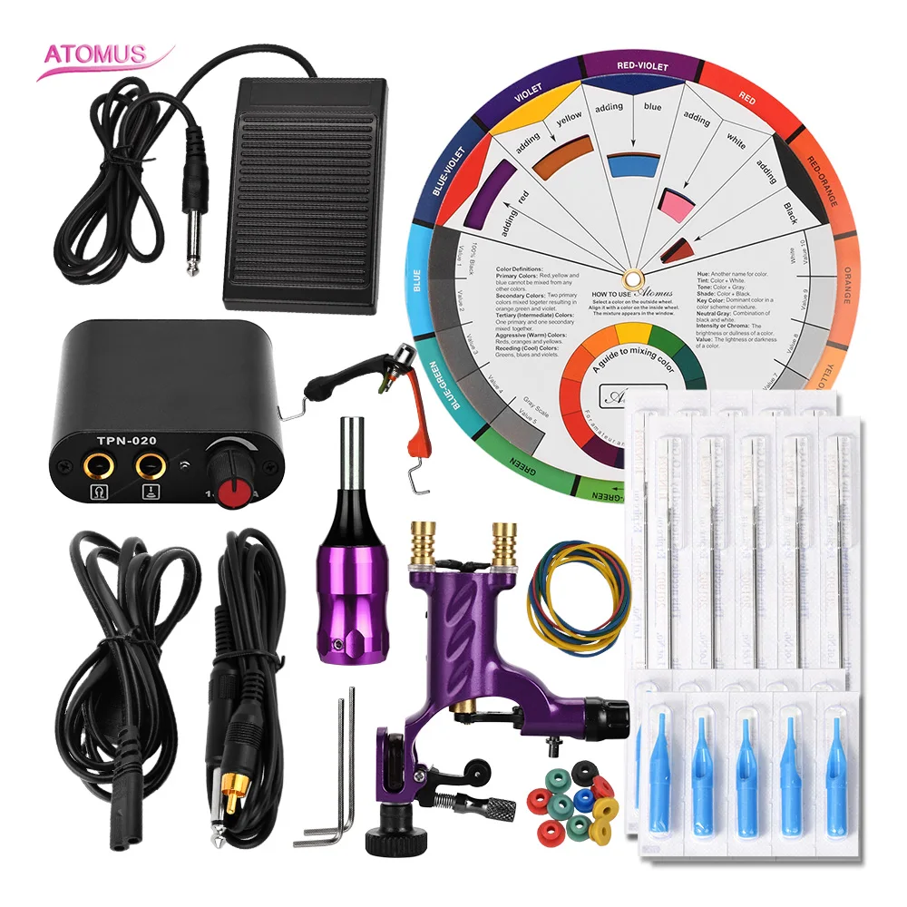 

Rotary Tattoo Machine Principiante Fontes Para Tattoo Quit De Tatuajes Studio Machine Kit Makeup Tatoo Tip Complet Support Set