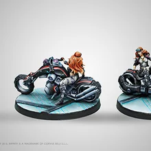 [Лоонг способ миниатюры] Corvus Belli Бесконечность 0513 PENTHESILEA AMAZON Байкер SPECIAL EDITION 32 мм Металлические Миниатюрные