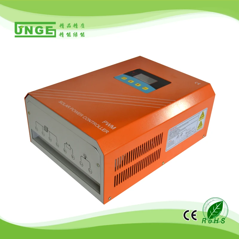 

100a 200a 300a big power solar system controller 100a 220v with lcd overload and overcharge function