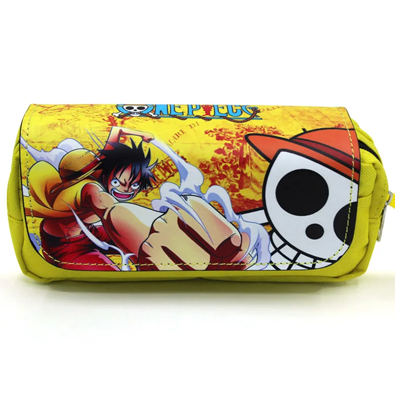 Цельный чехол для карандаша luffy карандашей roronoa zoro аниме косметичка|Косметички| |