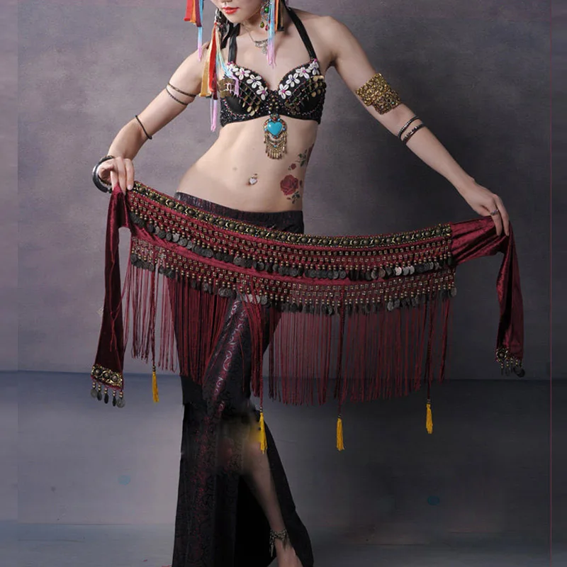 Ceinture tribale de danse orientale 