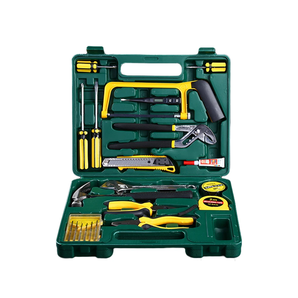 

22pcs Durable Auto Home Household Repair Tool Combination Package Mixed Tool Set Hand Tool Kit Alloy Steel Tool Kit
