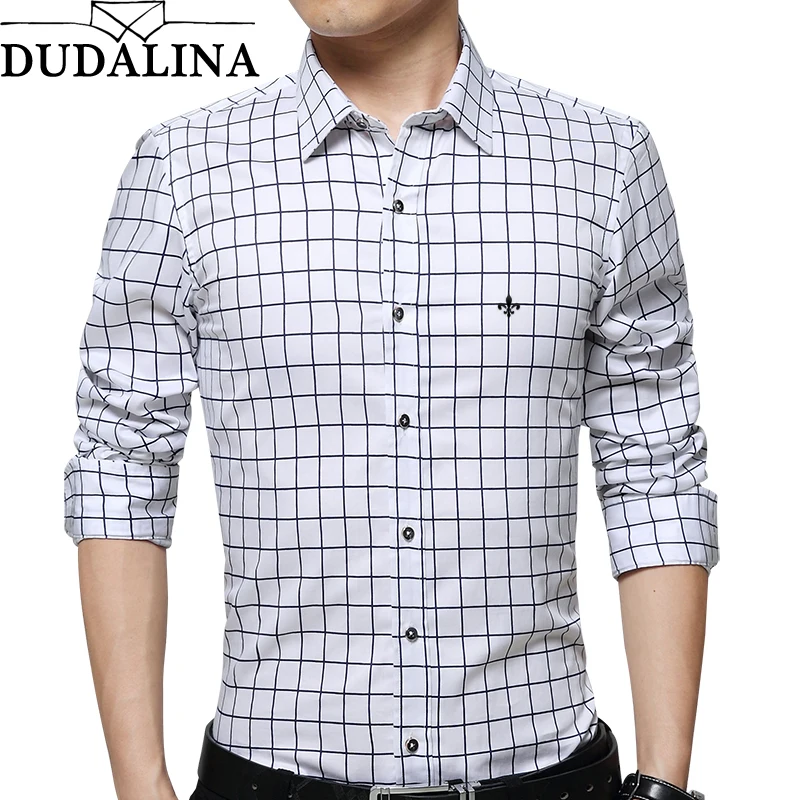 camisa social masculina quadriculada