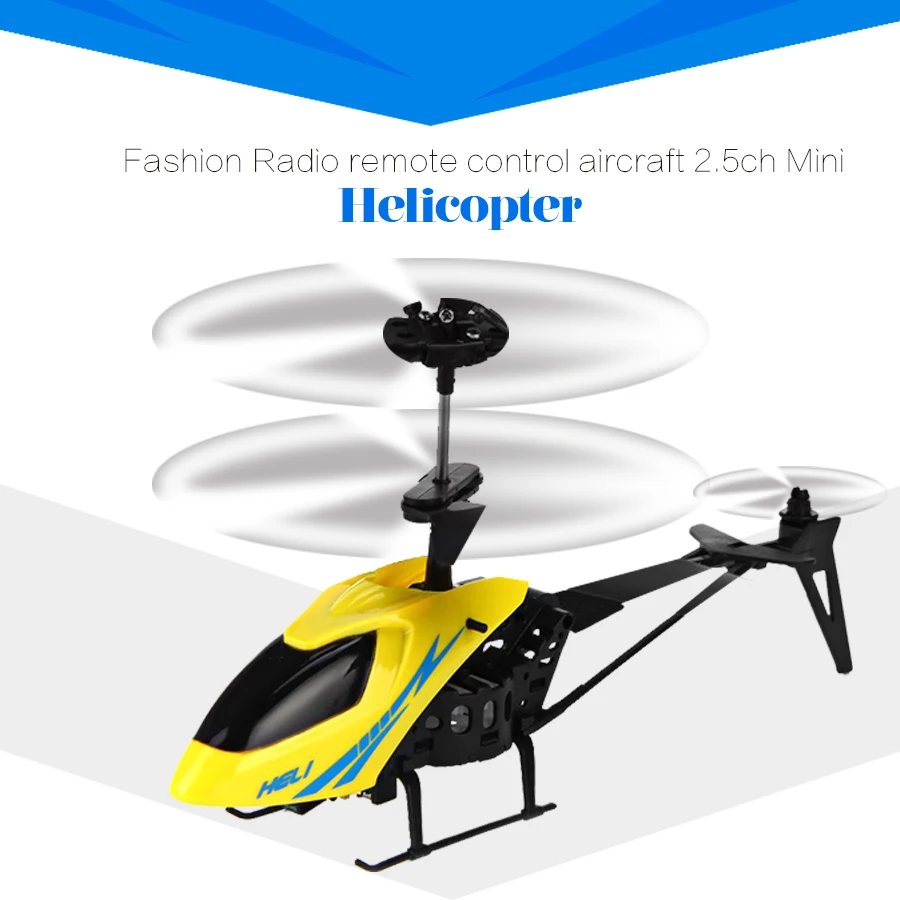 Mini Helicopter 901 Radio Remote Control Aircraft 2 5CH Kids Gifts RC Drone Quadcopter 3D Model