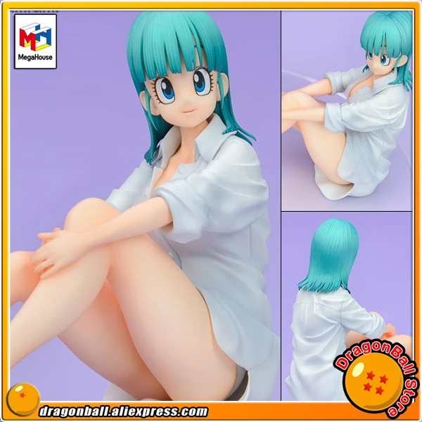Japan Anime Dragon Ball Original MegaHouse Dragon Ball Gals Complete Collection Figure Bulma Ending ver