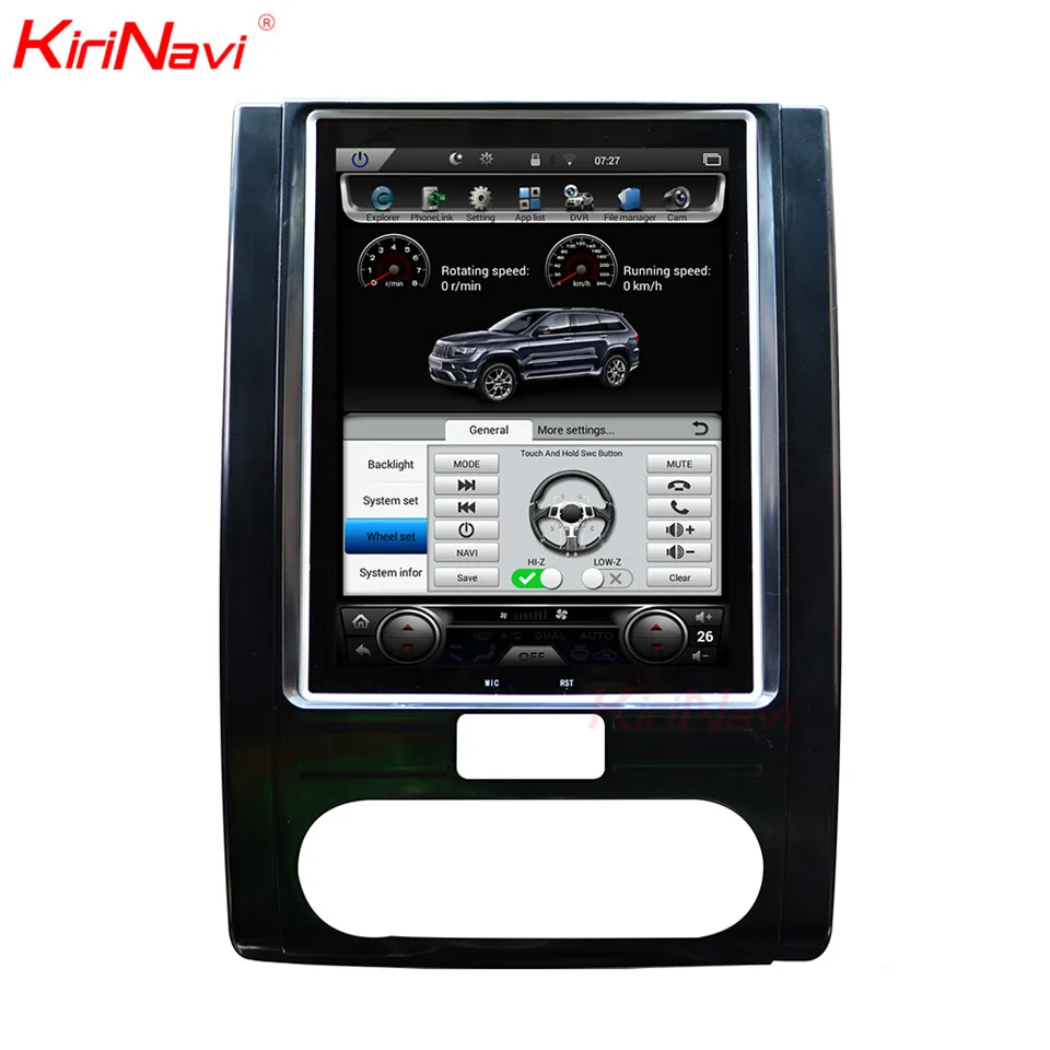 Perfect KiriNavi Telsa Style Vertical Screen 10.4" Android 8.1 Car Dvd Player For NISSAN X-TRAIL Qashqai Multimedia Car Gps Navigation 6