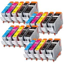 20 PK картридж для Canon PGI-5 CLI-8 MP530 MP600 MP800 MP810 MP830 MX850 iP4200 iP4300 iP4500 iP52