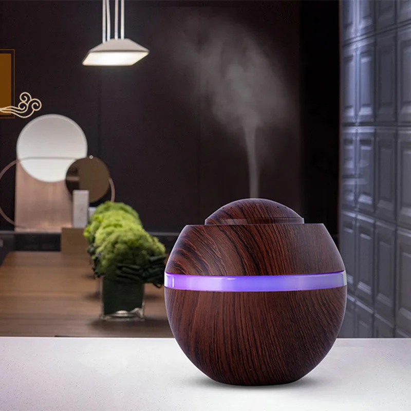 

USB Aroma Essential Oil Diffuser Humidifier Portable Ultrasonic Mist Air Purifier Humidifiers LED Night Light Office Home