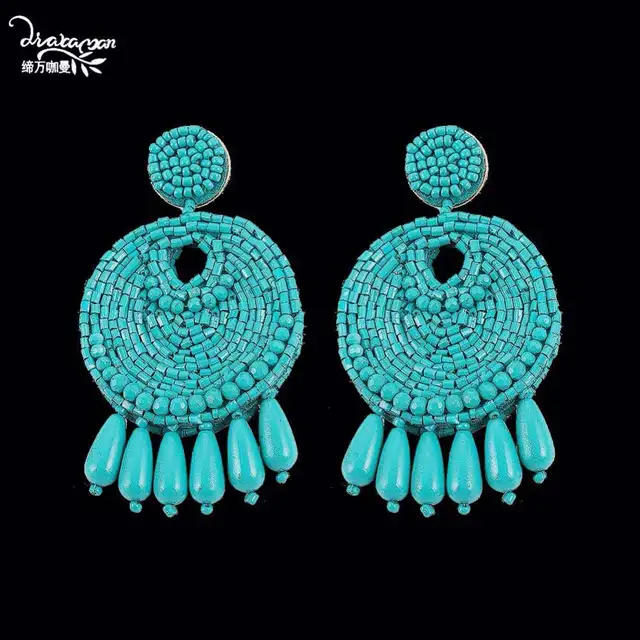 Ethnic Boho Stud Earrings 50 Off + Free Shipping