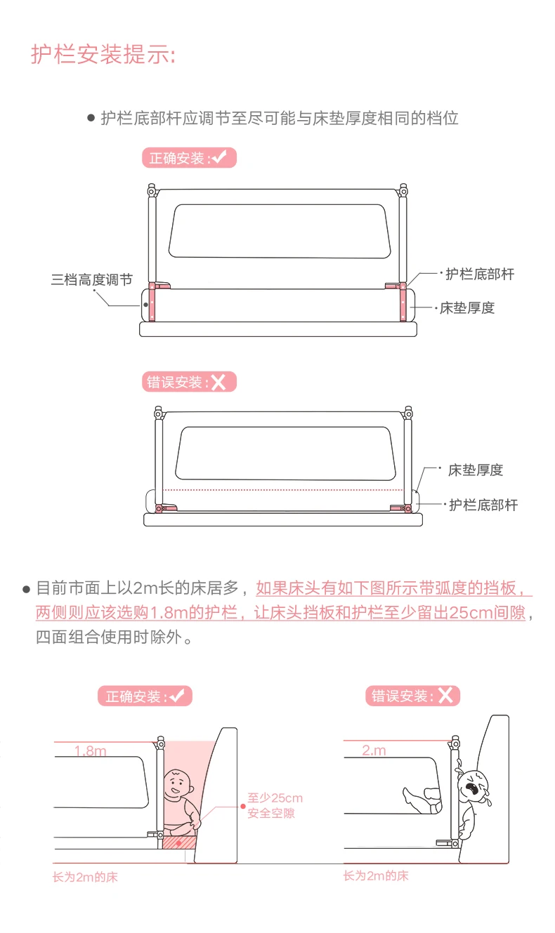 Ограждение для детской кровати, ограждение для детской кровати, 1,28-2,2 м, защита от падения, BB ограждение для кровати, перегородка для детской кровати, вертикальный подъем