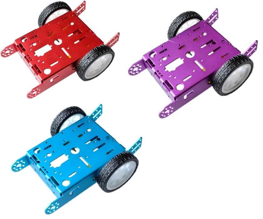 1 x 2WD Алюминиевый автомобиль новые игрушки образовательный робот