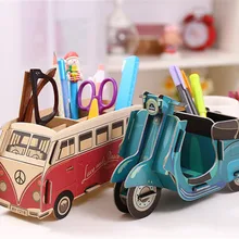 1 шт. милый Мультифункциональный Деревянный Ручка для дизайна ногтей в домашних условиях держатель ручки подставка карандаши для стола офисные аксессуары канцелярские принадлежности