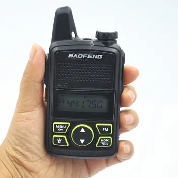 

10PCS BaoFeng UHF BF-T1 400-470MHZ New Design Portable Two way Radio/Walkie Talkie 0.5-1W Power Portable Transceiver for Travel