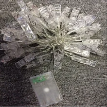 2 м 20 светодиодный гирлянда карта фото фонарики гирлянда для нового года Рождественская Праздничная вечеринка Свадьба лампа домашние декоративные светодиодные лампочки