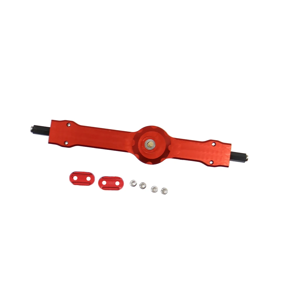 RCAWD Rear Bridge Axle Gear Box With Full Copper Gears For WPL Henglong B1 B14 B16 C14 C24 B24 B26 JJRC Q61 Q60 4x4 6x6 WPL1603