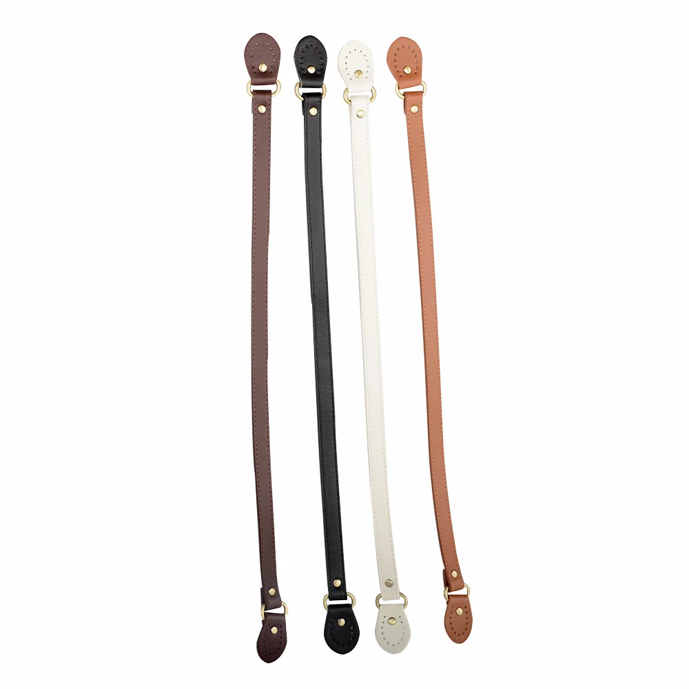 DIY Replacement Round Ears Shoulder Straps Leather Handbag Handle Detachable Straps Bags Accessories