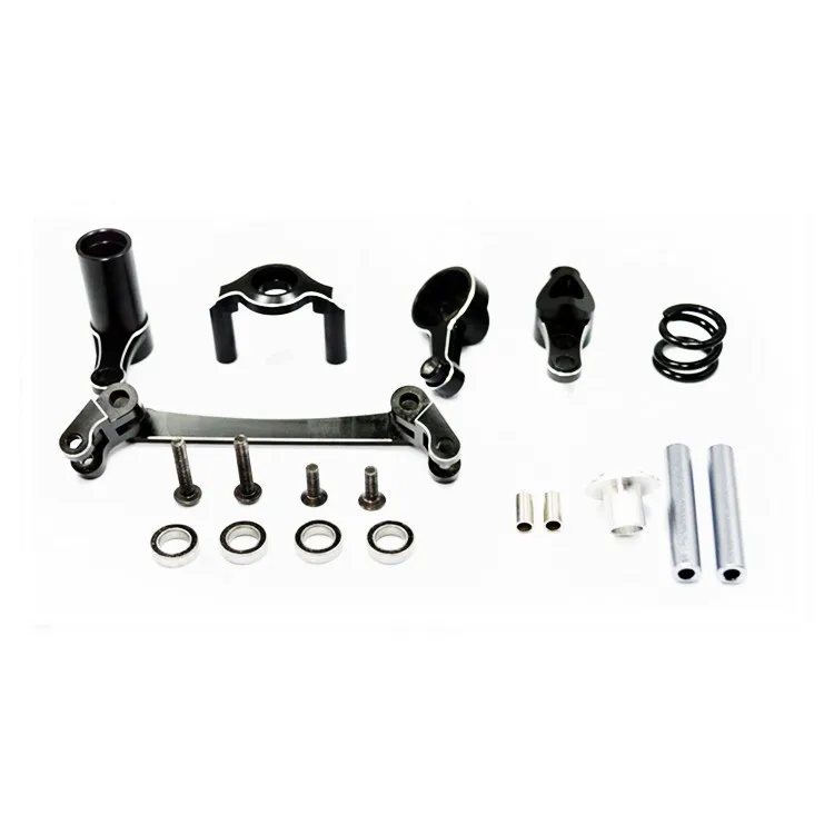 CNC сплав рулевого управления Bellcrank комплект для 1/10 Axial Yeti XL 90032 90038 RC скалолазания