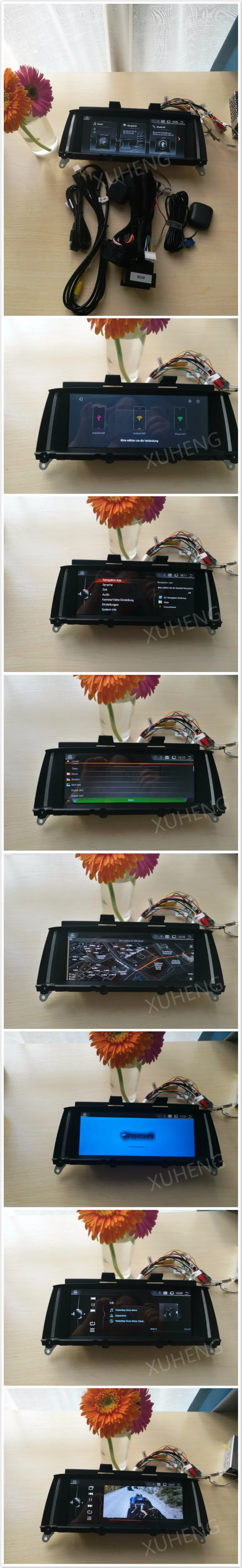 Top 4G ram 8.8" Android 9.0 Car Gps Navigation For BMW X3 F25 X4 F26 (2010--2016)  pc Audio Vedio Radio Navigation Monitor Headunit 3