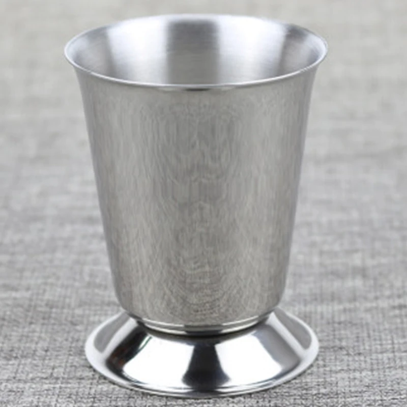 Мерный стакан, мерный стакан из 304 нержавеющей стали, мерный стакан, стакан унции, мерный стакан для жидкостей 120 мл