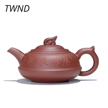 

330CC purple clay yixing teapot chinese kung fu ji fu pot zisha kettle suit Oolong Tie Guanyin Puer drinkware 16.4
