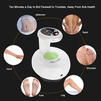 

EMS Negative Pressure Massage Heating Vibration Magnetic Physical Therapy Health Device Body Scraping Cupping Machine Skin Care