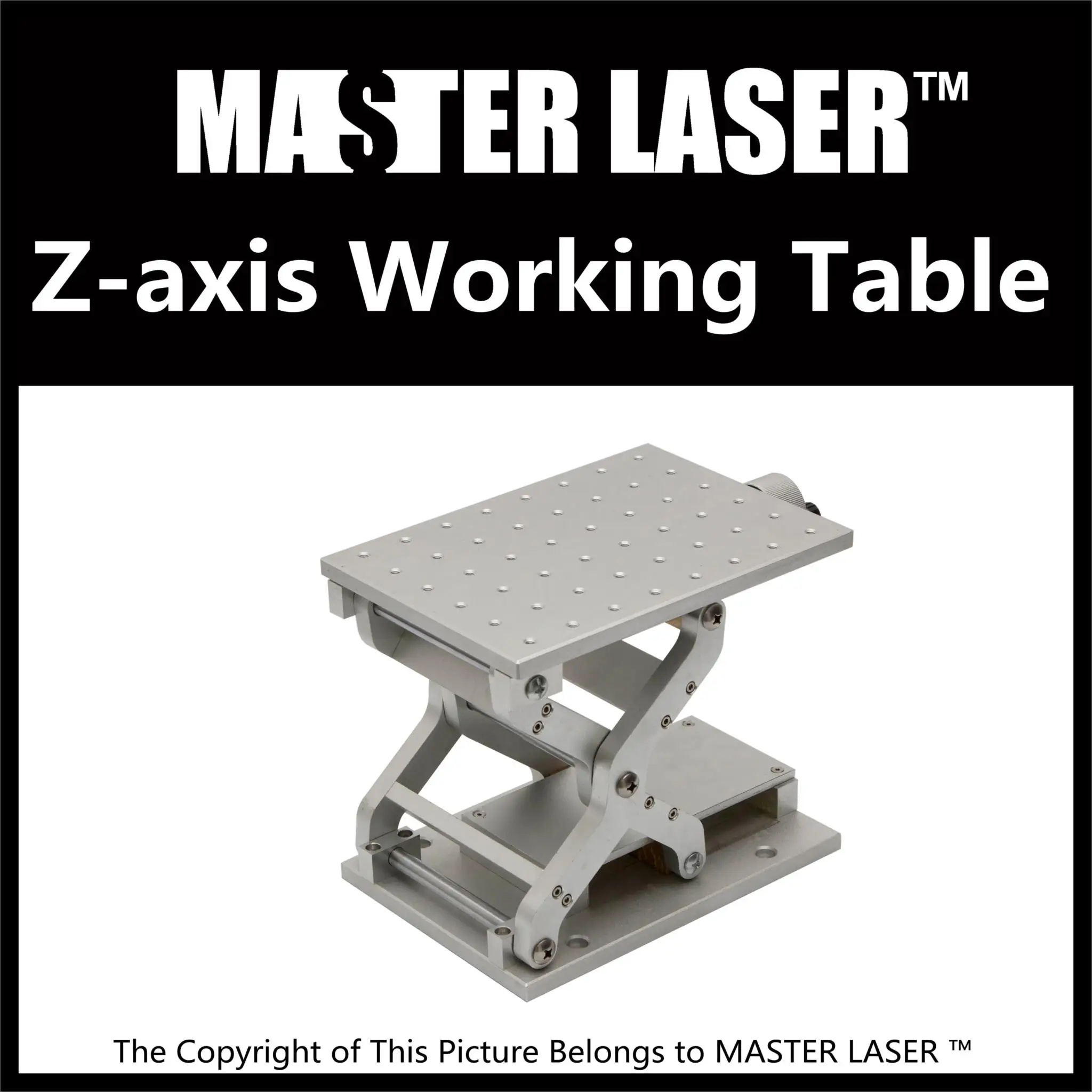1 Axis Moving Table 210*150mm Working Size Z AXIS Table  Portable Cabinet Case DIY Part for Laser Engraving Machine