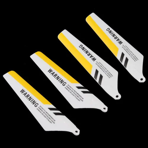 

8pcs 3color options Main Blades Propellers Props 4A+4B Syma S107 S107G For R/C Mini Helicopter Rc Spare Parts