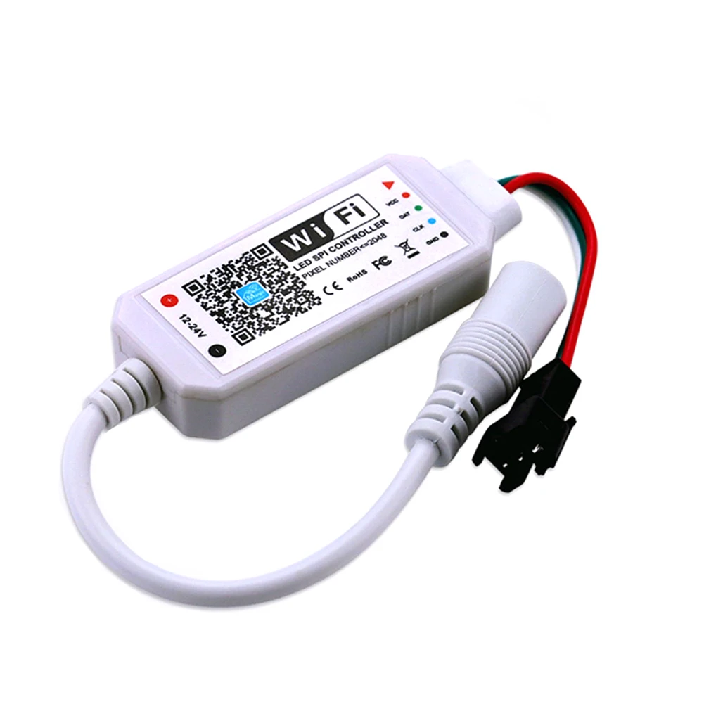 

Smart Home WS2811/1903 Pixel Accessories LED Controller Music Mobile Phone DIY Mini WIFI For Strip Lights Timer Mode 12-24V