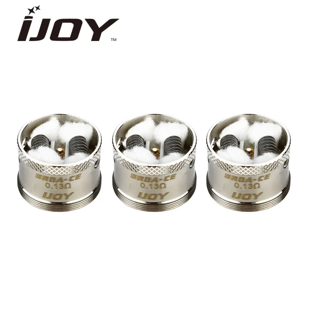 

3pcs Original IJOY COMBO SRDA Coil Head for ijoy Combo SRDA Tank Replacement Core 0.1ohm 0.13ohm e cigs Vape Core