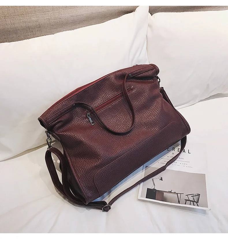Новинка, женская сумка, дизайнерская, в винтажном стиле, матовая кожа, большие сумки-мессенджеры, высокое качество, Повседневная сумка через плечо XA187H