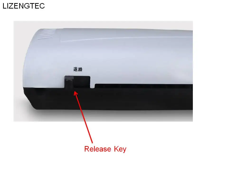LIZENGTEC профессиональные офисные горячей и холодной рулонный ламинатор для A3/A4 Бумага документ фото