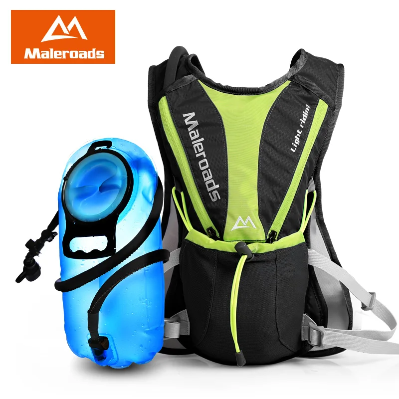 Велорюкзак Maleroads, рюкзак для верховой езды, рюкзак для бега по пересеченной местности, ультралегкий походный гидратационный мини велосипедный рюкзак, сумка для воды, 5л