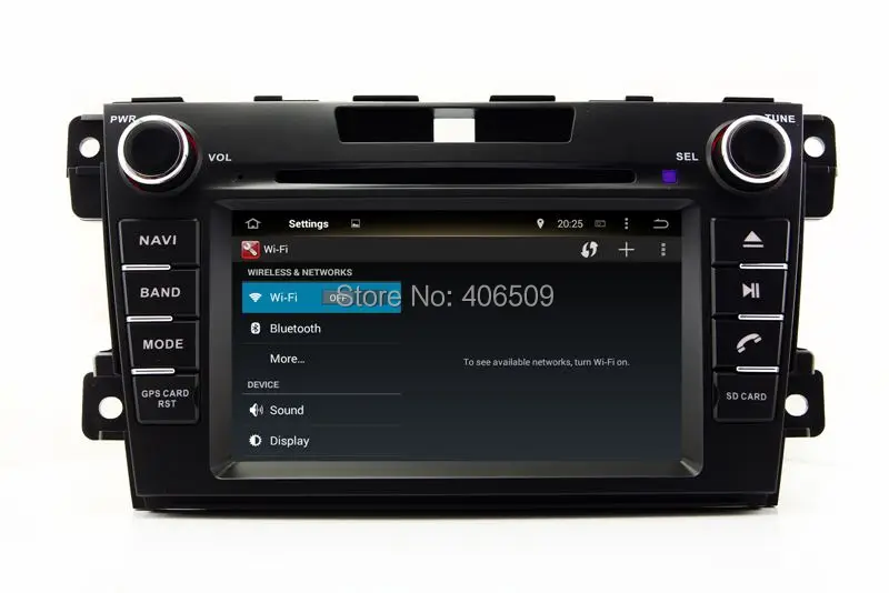 Perfect Android 8.0 Car DVD Player for Mazda CX7 CX-7 with GPS Navigation Bluetooth Radio TV USB SD Audio WIFI 1024*600 8Core CPU 4G+32G 6