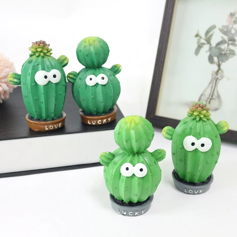 JAROWN Artificial Creative Cactus Prickly Pear Decoration Gift Home Office Desktop Decorative Resin Crafts Wedding Decor (5)