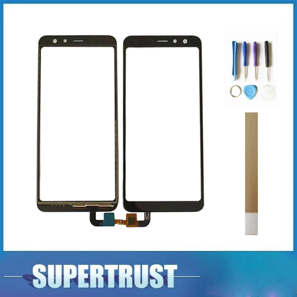 

For BQ Space X BQ 5700L BQ-5700L BQ5700 Touch Screen Digitizer Front Glass Lens Sensor Panel Black color With tape&Tools