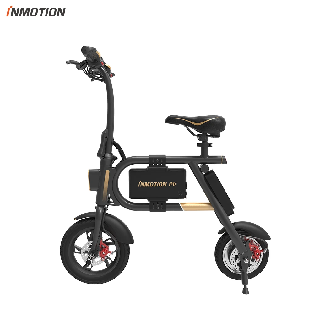 Best INMOTION E-BIKE P1F Folding Electric Scooter Mini Style IP54 APP Supported 30km/h Electronic Bike 3