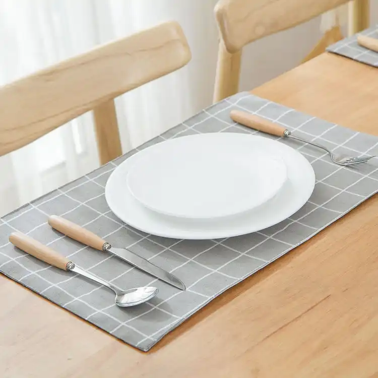 Kitchen Accessories Cotton Cloth Nordic Ins Zakka Black White