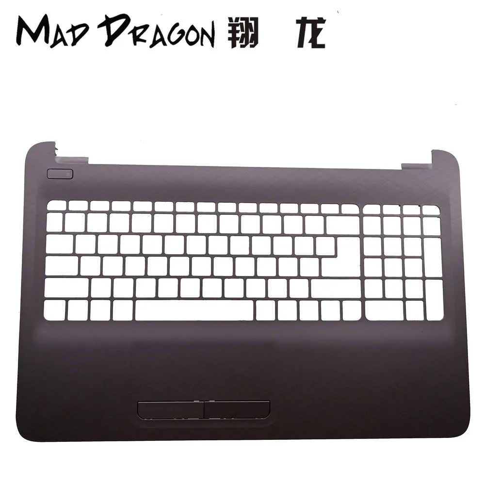 MAD DRAGON бренд ноутбук верхний чехол Подставка для hp павильон 15-AC 15 ac серая полоса UK C shell AP1EM000330