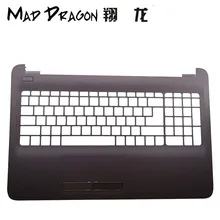 MAD DRAGON бренд ноутбук верхний чехол Подставка для hp павильон 15-AC 15 ac серая полоса UK C shell AP1EM000330