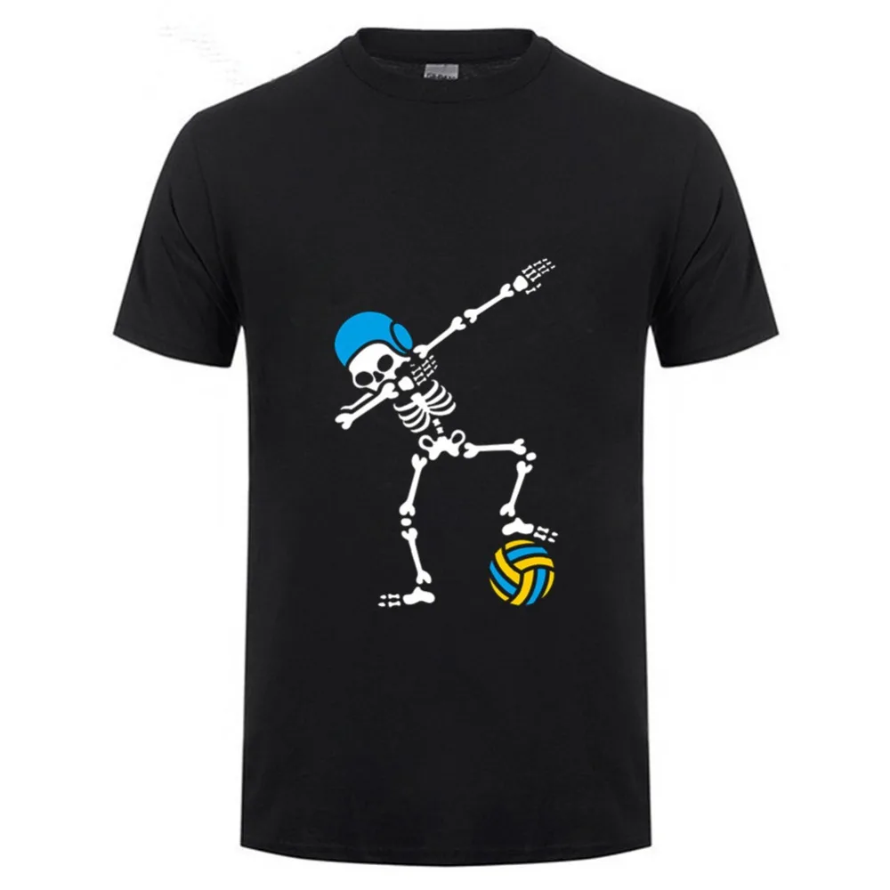 

Hip Hop Dabbing Skeleton Water Men T-Shirt Punk Music Black Shirts Men Funny Skull T Shirts Glow In Dark Male Tees