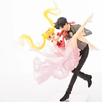 

Chouette Usagi and Tuxedo Mask Dance PVC Figure figurine NN5