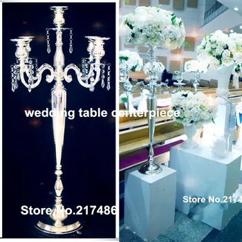 

The new flower bowl centerpieces(5 head tall 80cm) /Wedding decoration/candelabra